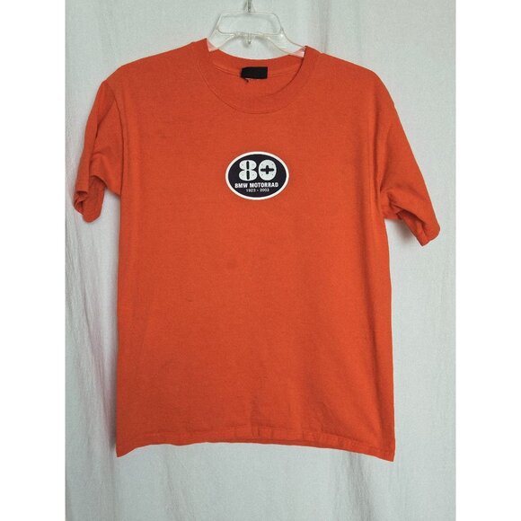 BMW Motorcycles Motorrad Anniversary 80 years 1923-2003 T Shirt Mens Size Large - Picture 1 of 10